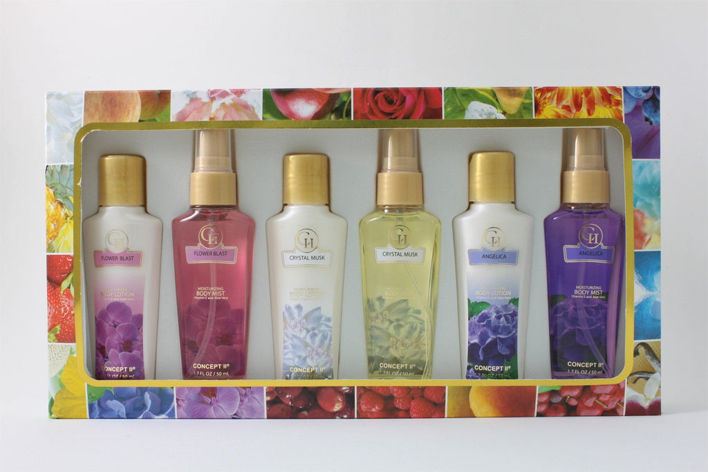 CII Travel Sets -1.7 oz of Body Mist and Body Lotion AmericanCosmetics.ConceptII